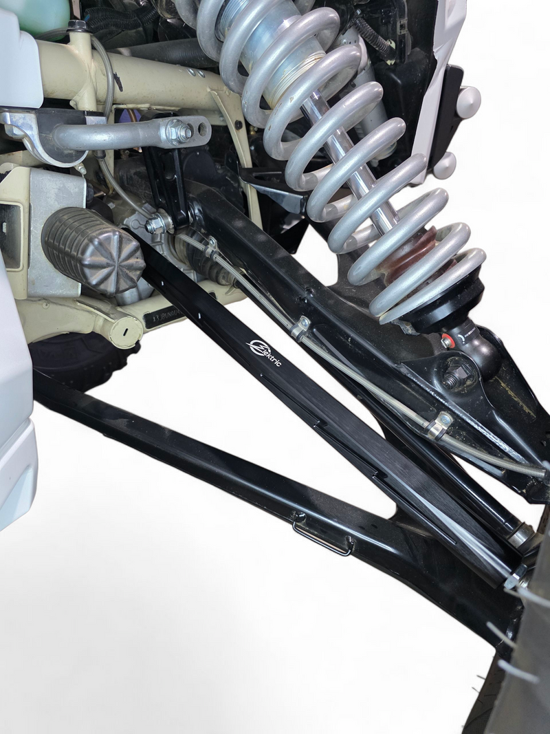 Load image into Gallery viewer, 2017+ Can Am X3 Maverick Billet Tie Rods Anodized Black (RS 72&quot; Model Only)
