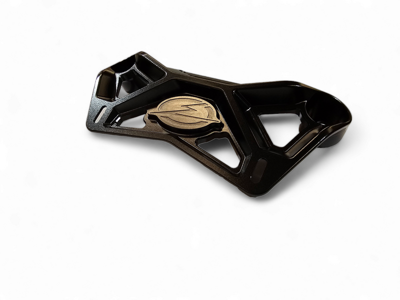 Load image into Gallery viewer, EOD 2017 to Current Can Am X3 Maverick Upper Shock Mount Brace with adjustable light mount bracket with Black finish
