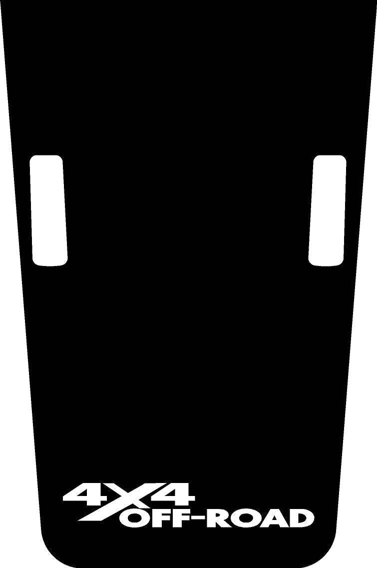 Load image into Gallery viewer, Vented Hood 4x4 Off-Road Decal Cover for 2019-2024 Jeep Wrangler
