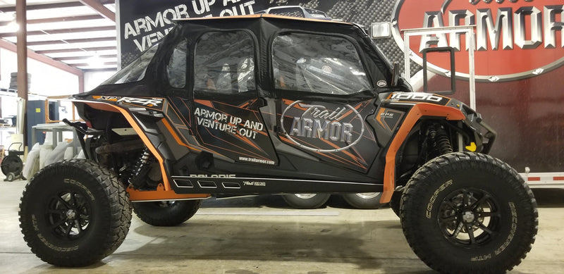Load image into Gallery viewer, Trail Armor RZR S 900, RZR S 900 EPS, RZR 900 XC, RZR 4 900 EPS, RZR S 1000 and RZR 1000S4 Mud Flap Fender Extensions
