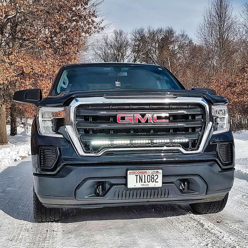 Load image into Gallery viewer, 2019+ GMC Sierra 1500 Dual 40s Light Bars SLIM
