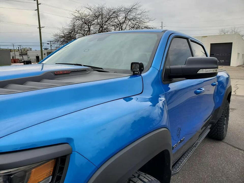 Load image into Gallery viewer, 2019+ RAM 1500 TRX Hood Mount/Ditch Lights/Pillars
