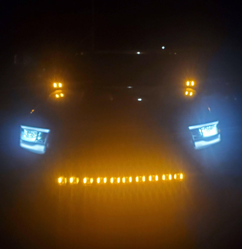 Load image into Gallery viewer, 2019+ RAM 1500 TRX Hood Mount/Ditch Lights/Pillars
