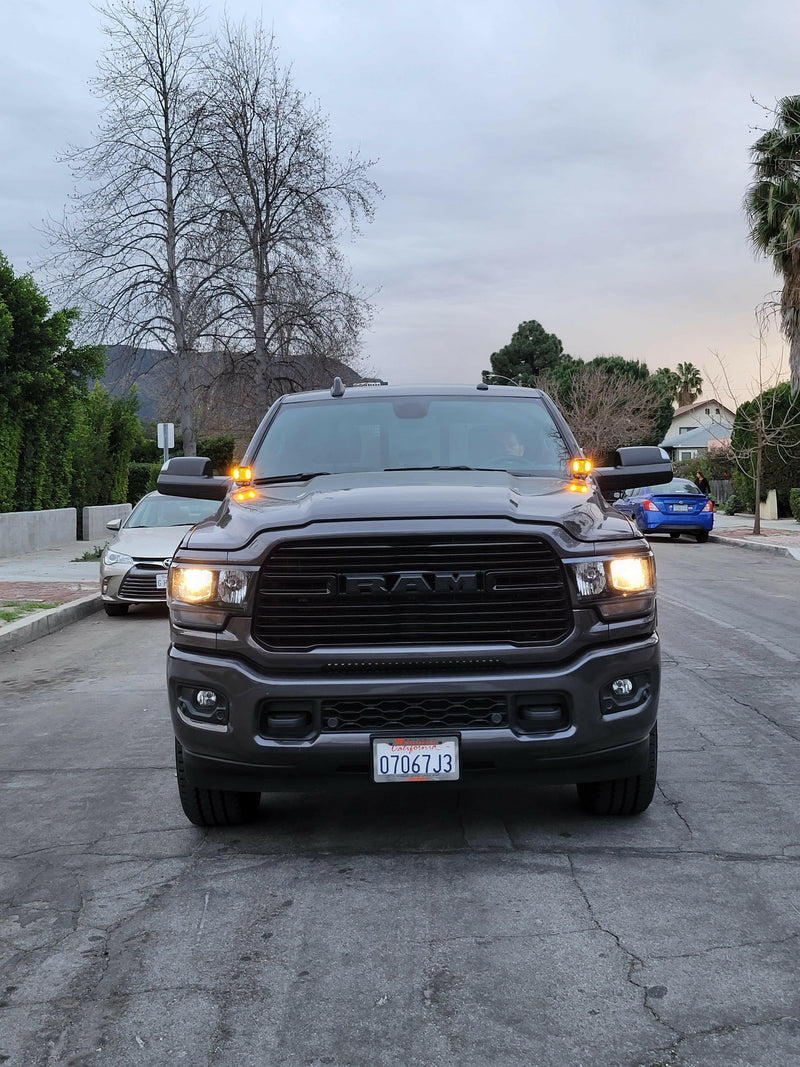 Load image into Gallery viewer, 2019-2024 RAM 2500/3500 Hood Mount/Ditch Lights

