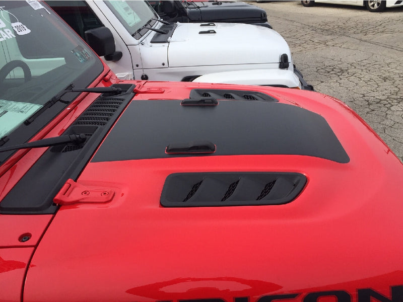 Load image into Gallery viewer, Vented Hood Decal Cover for 2019-2024 Jeep Wrangler
