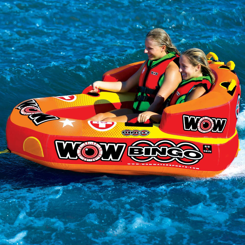 Load image into Gallery viewer, WOW Watersports Bingo 2 Person Towable Water Tube
