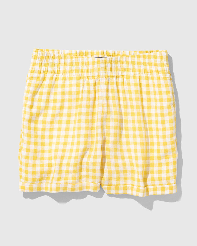 Load image into Gallery viewer, Linen Pull-On Short
