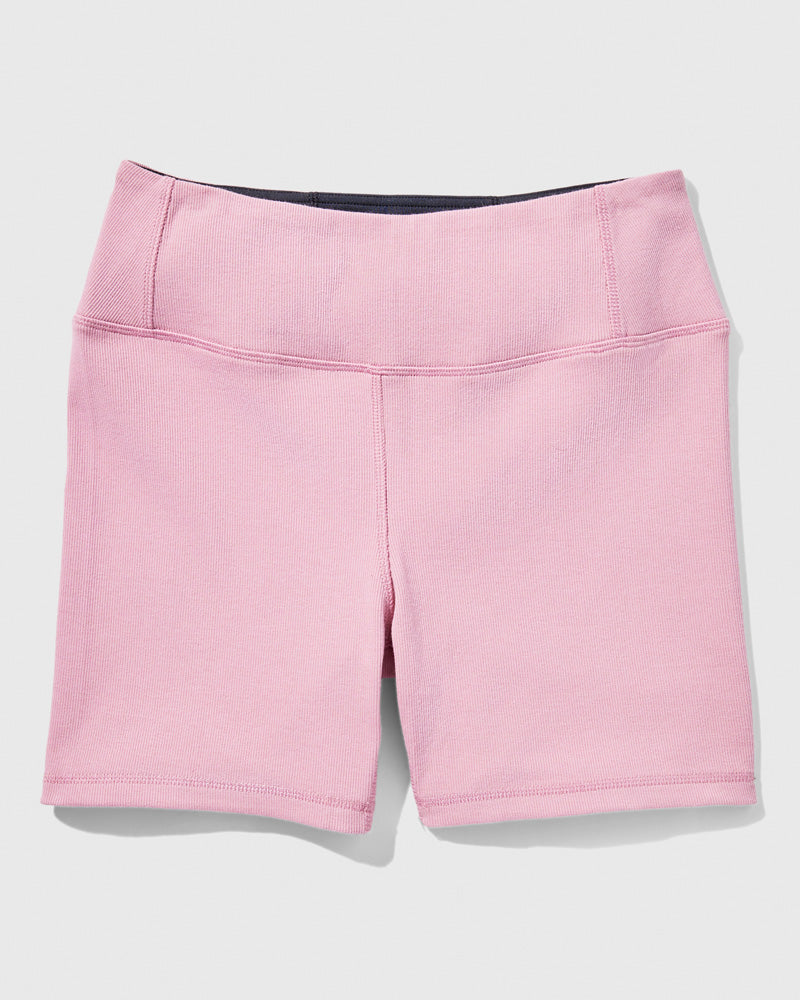 EcoKnit™ Ribbed Bike Short - 5"