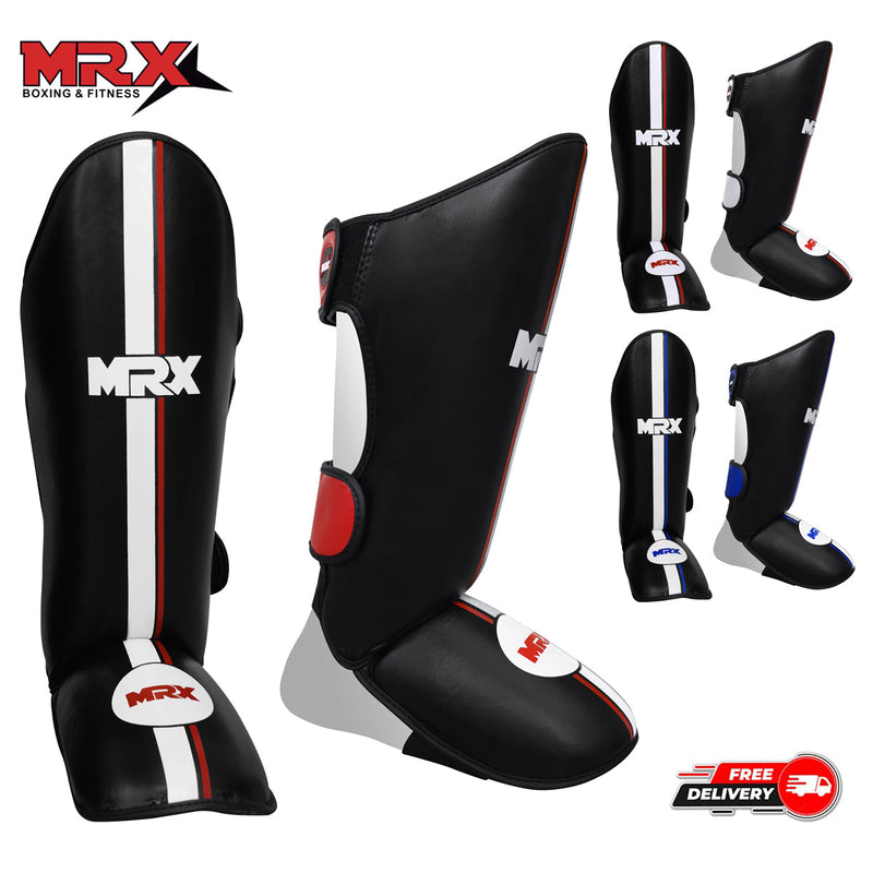 Load image into Gallery viewer, MRX Kickboxing Shin Guards MMA Boxing Training - Protective Gear Men Women
