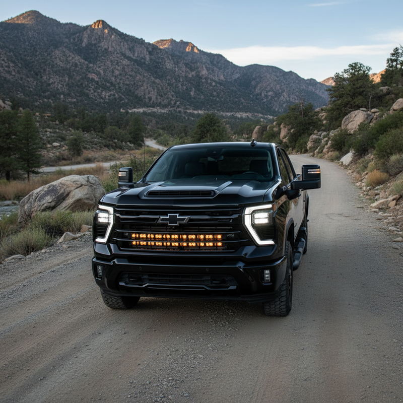 Load image into Gallery viewer, 2020+ Chevrolet Silverado 2500/3500HD Dual 40s Light Bars - PRO
