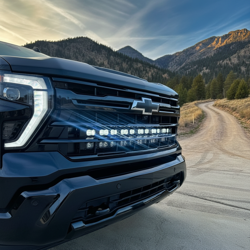 Load image into Gallery viewer, 2020+ Chevrolet Silverado 2500/3500HD Dual 40s Light Bars - PRO
