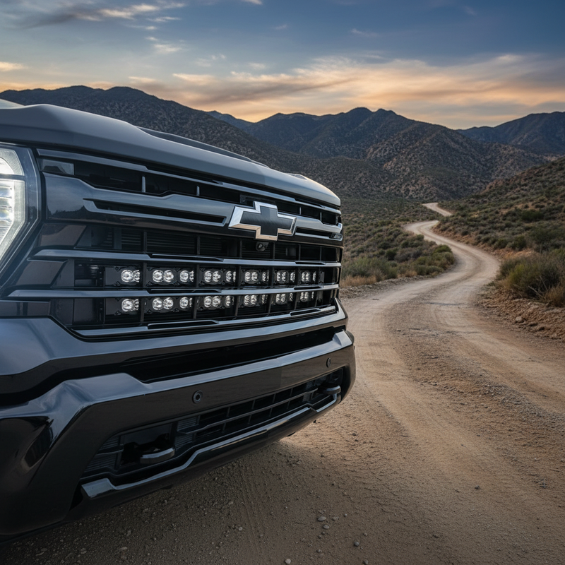 Load image into Gallery viewer, 2020+ Chevrolet Silverado 2500/3500HD Dual 40s Light Bars - PRO
