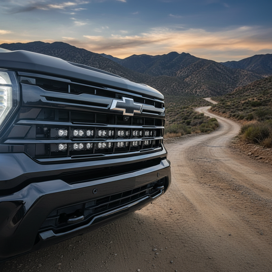 2020+ Chevrolet Silverado 2500/3500HD Dual 40s Light Bars - PRO