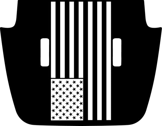 Hood "Flag" Decal Cover for 2018-2021 Jeep Gladiator