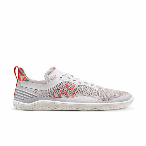 Women's Vivobarefoot Geo Racer Knit, Moonstone, 4.5 B Medium - Skoutley Outdoors LLC
