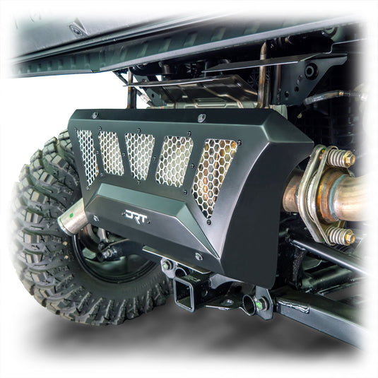 DRT Polaris 2024+ XPEDITION Exhaust Cover Side view