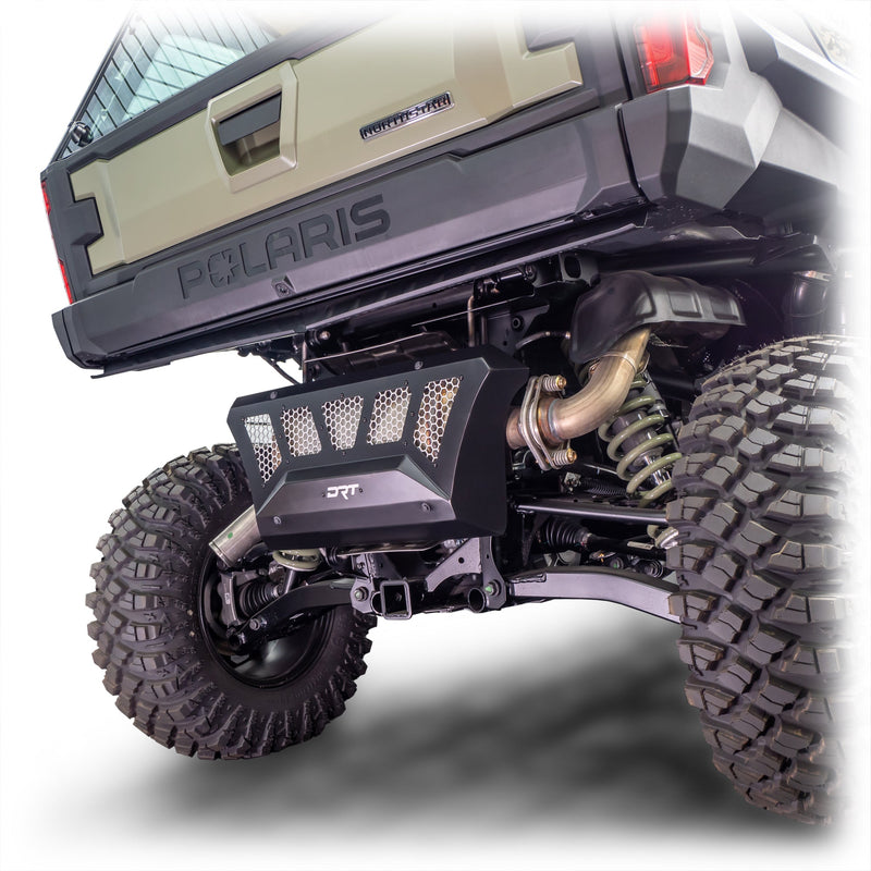 Load image into Gallery viewer, DRT Polaris 2024+ XPEDITION Exhaust Cover Side view
