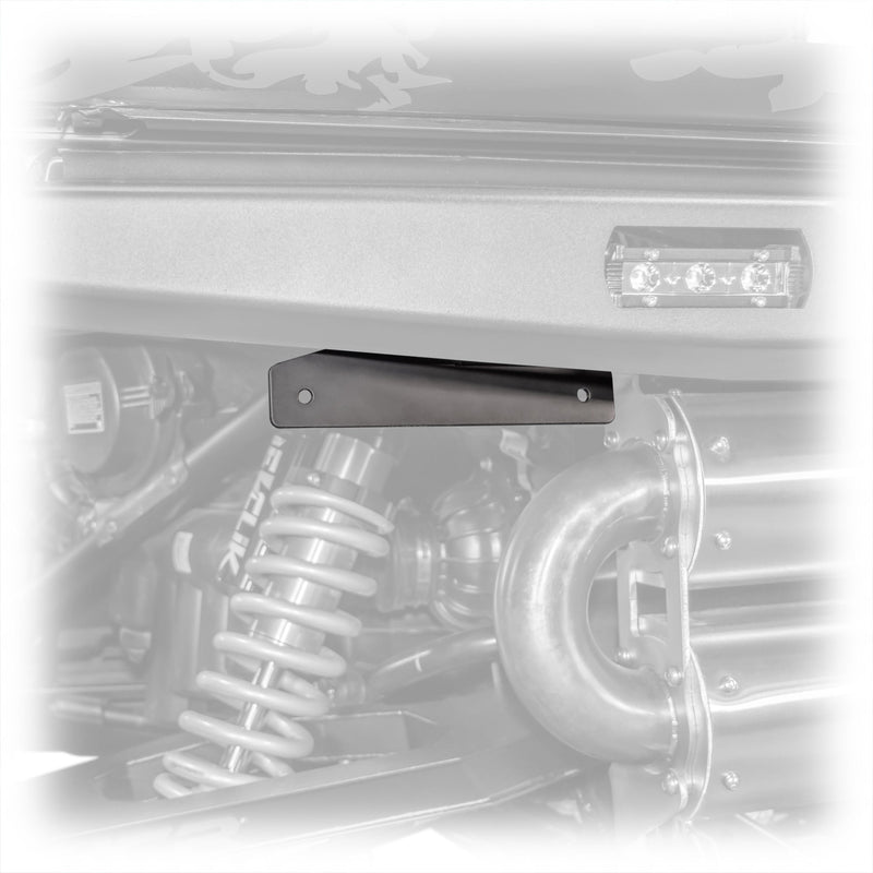 Load image into Gallery viewer, DRT Polaris 2024+ Xpedition Rear Bumper License Plate Bracket
