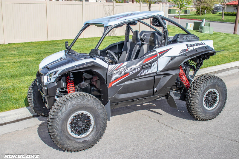 Load image into Gallery viewer, 2020+ Kawasaki KRX 1000 FT. Rokblokz UTV Fender Kit, and mud flaps - Main
