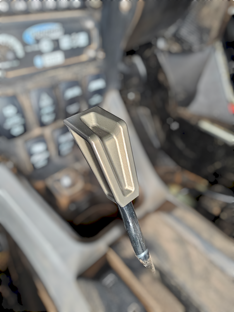 Load image into Gallery viewer, 2020 to Current Polaris RZR Pro R, Pro XP, Turbo R, and Xpedition Shift Knob Anodized Gun Metal Finish
