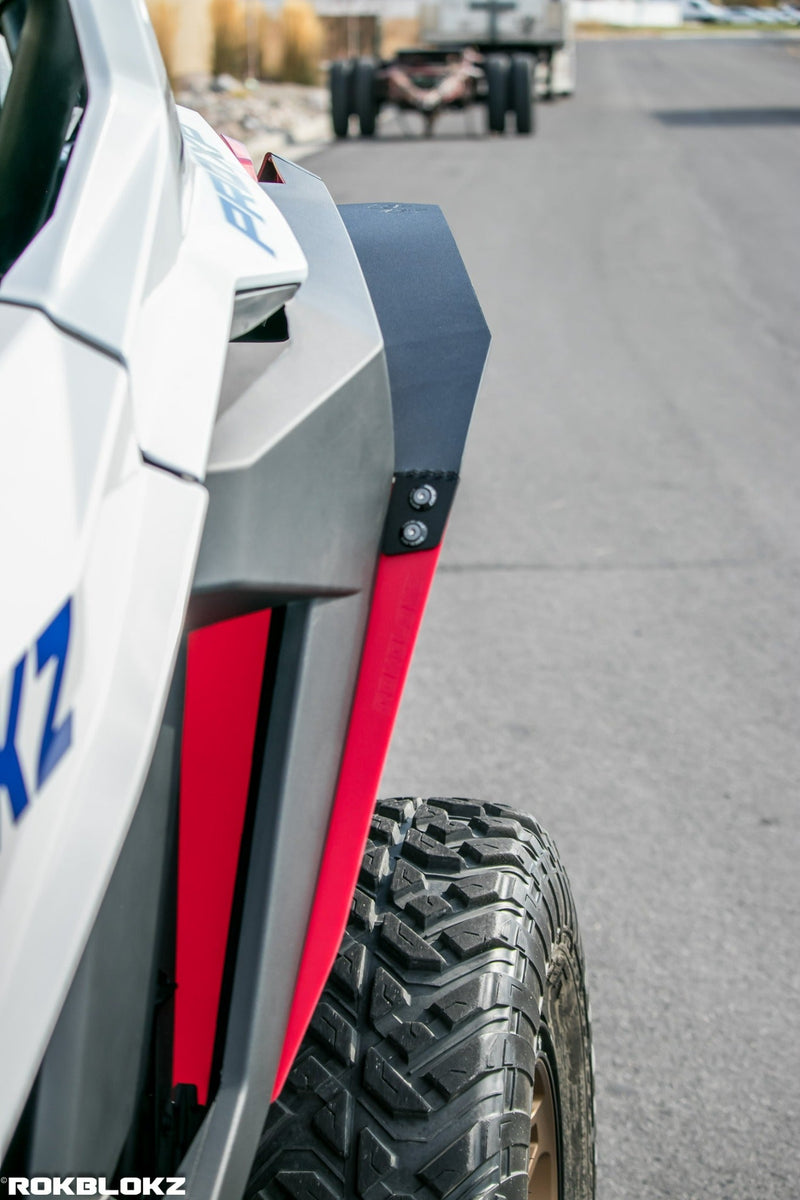 Load image into Gallery viewer, 2020 Polaris RZR Pro XP Ft Rokblokz Fender Kit - Rear block off
