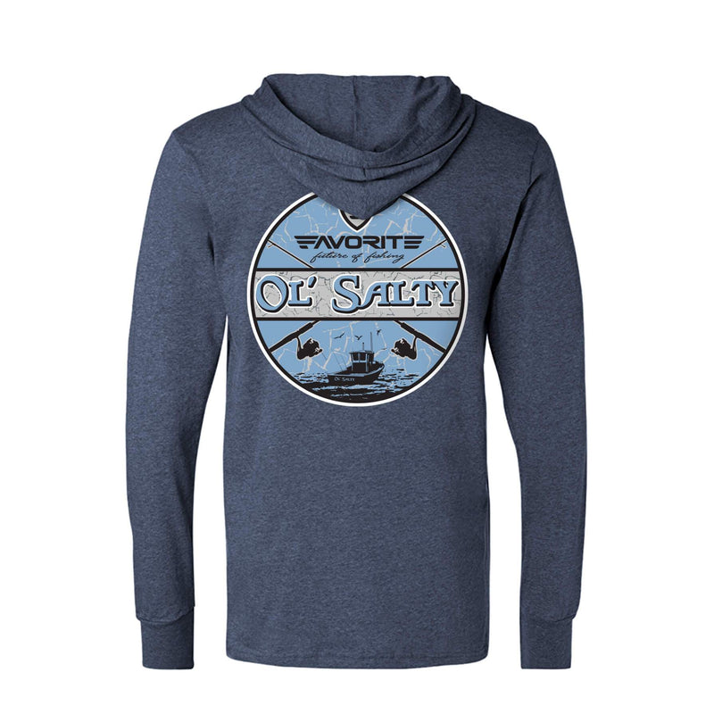 Load image into Gallery viewer, Ol Salty Lightweight Tri-Blend Hoodie
