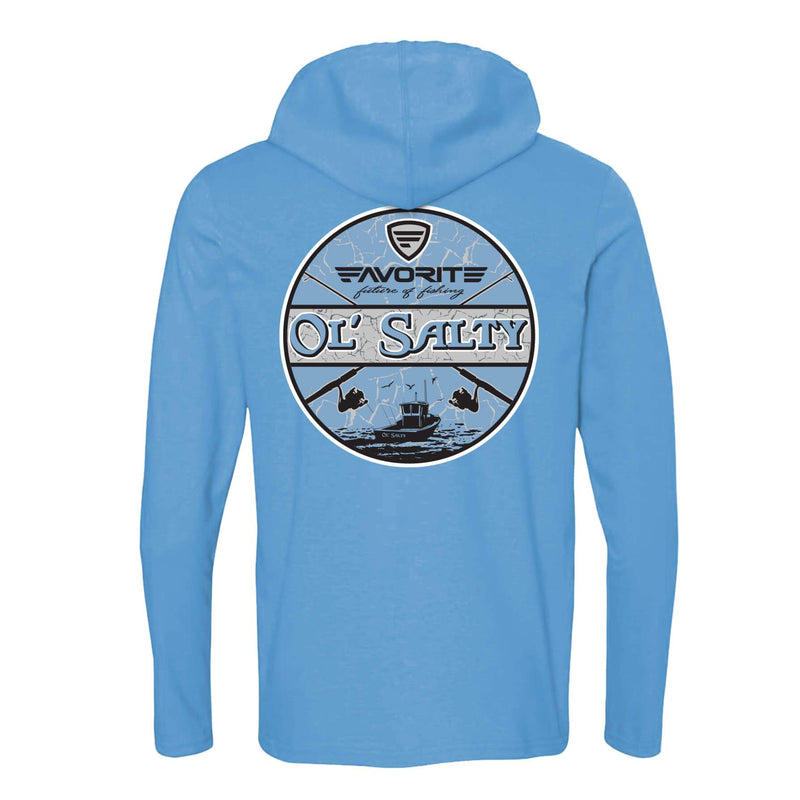Load image into Gallery viewer, Ol Salty Lightweight Tri-Blend Hoodie
