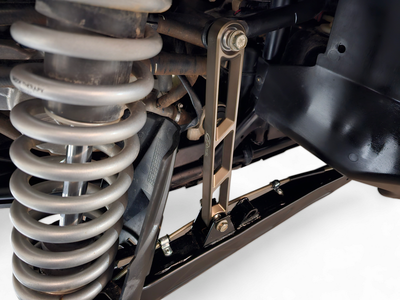 Load image into Gallery viewer, 2020 to Current Polaris RZR Pro XP Rear Sway bar Link in Gun Metal Finish
