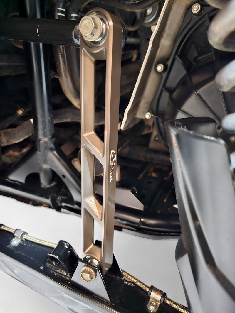 Load image into Gallery viewer, 2020 to Current Polaris RZR Pro XP Rear Sway bar Link in Gun Metal Finish
