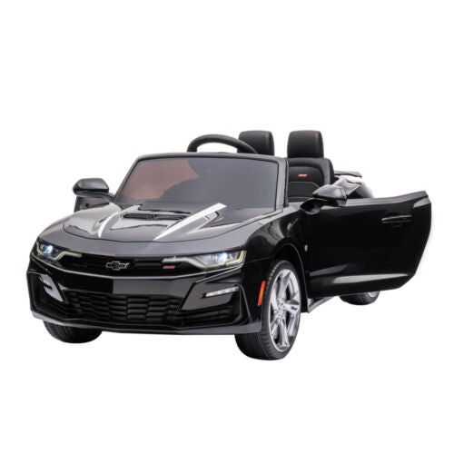 Load image into Gallery viewer, 2021/2022 Chevy Camaro Racing 2SS Battery Powered Ride On Car Toy - Black Edition
