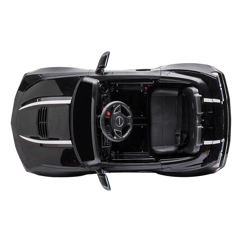 Load image into Gallery viewer, 2021/2022 Chevy Camaro Racing 2SS Battery Powered Ride On Car Toy - Black Edition

