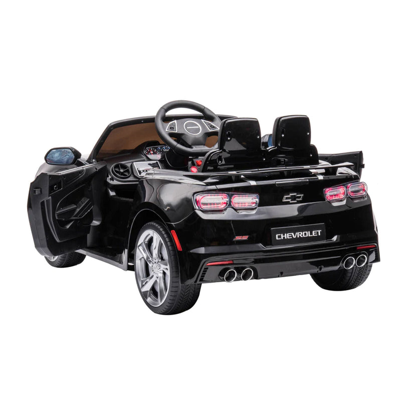 Load image into Gallery viewer, 2021/2022 Chevy Camaro Racing 2SS Battery Powered Ride On Car Toy - Black Edition
