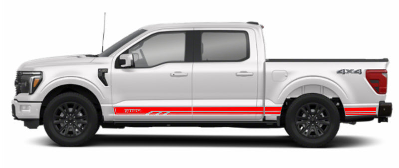 Load image into Gallery viewer, Side Rocker Decals For 2021-2024 Ford F-150 (x2)
