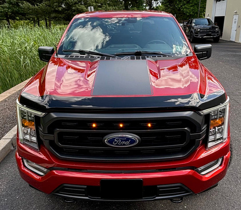 Load image into Gallery viewer, Hood Center Decal Cover for 2021-2024 Ford F-150
