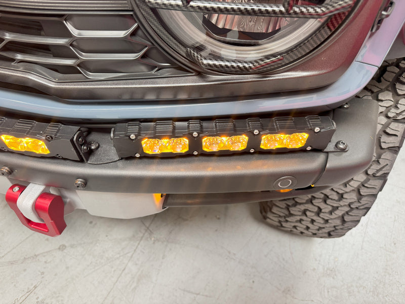 Load image into Gallery viewer, 2022+ Ford Bronco Raptor Light Bar Extensions
