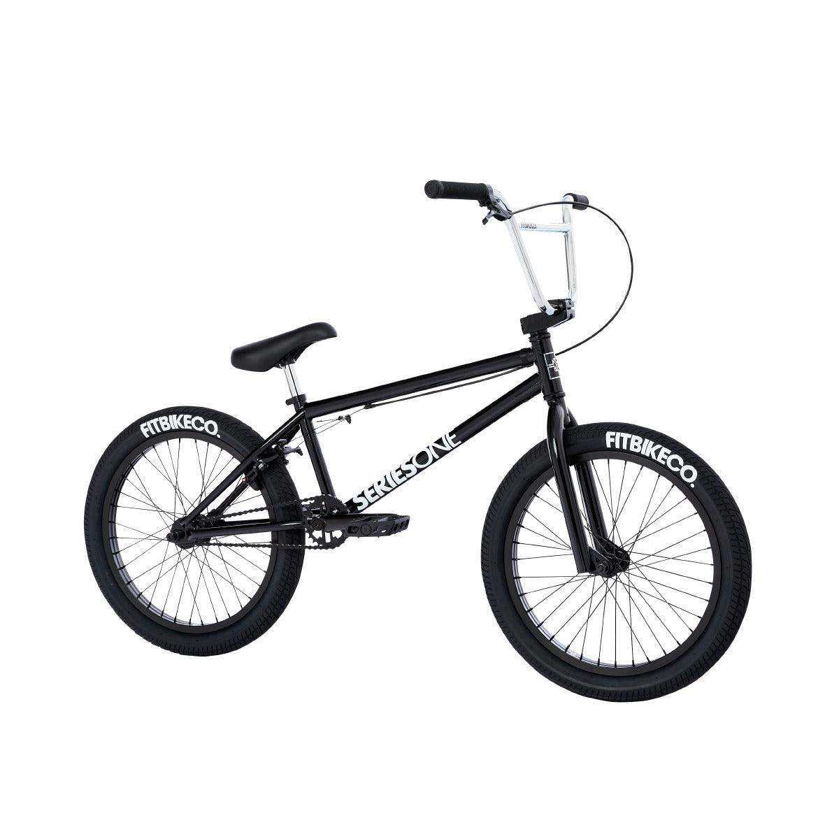Fit 2021 Series One MD 20.5″ Complete BMX Bike - Gloss Black - Skoutley Outdoors LLC