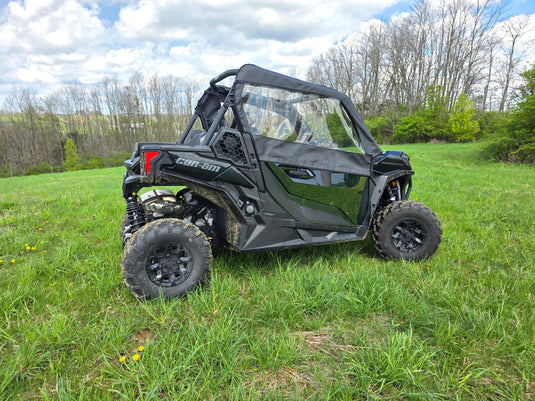 2019+ Can-Am Maverick Sport-Full Cab for Hard Windshield (Full Doors)