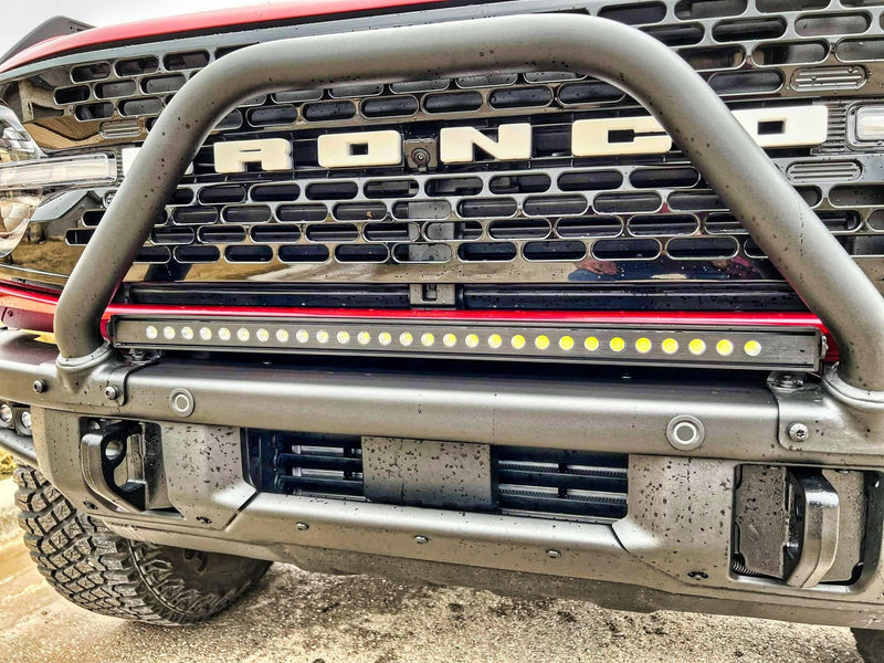 Load image into Gallery viewer, 2021+ Ford Bronco Modular Bumper 30in Light Bar
