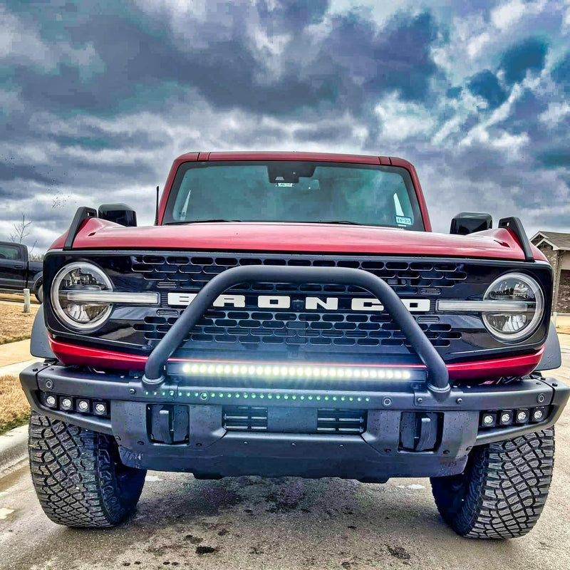 Load image into Gallery viewer, 2021+ Ford Bronco Modular Bumper 30in Light Bar
