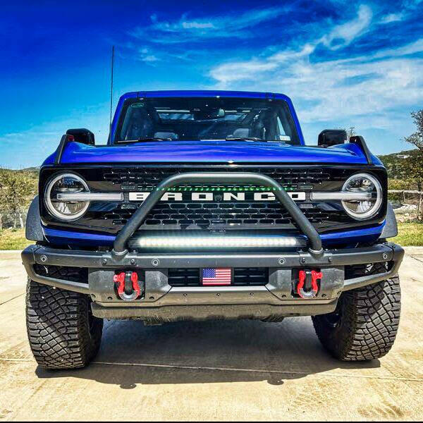 Load image into Gallery viewer, 2021+ Ford Bronco Modular Bumper 30in Light Bar
