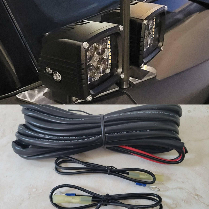 Load image into Gallery viewer, 2021+ Ford Bronco Hood Mount/Ditch Lights/Pillars
