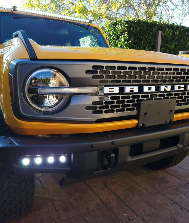 Load image into Gallery viewer, 2021+ Ford Bronco Modular Bumper Dual Function Fog Light Kit
