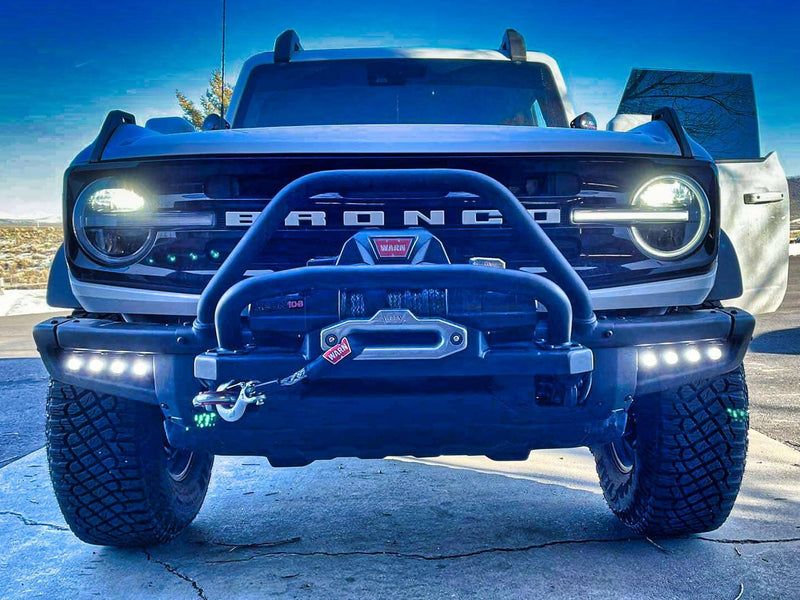 Load image into Gallery viewer, 2021+ Ford Bronco Modular Bumper Dual Function Fog Light Kit
