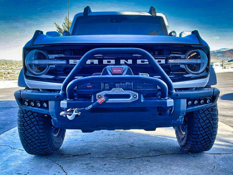 Load image into Gallery viewer, 2021+ Ford Bronco Modular Bumper Dual Function Fog Light Kit
