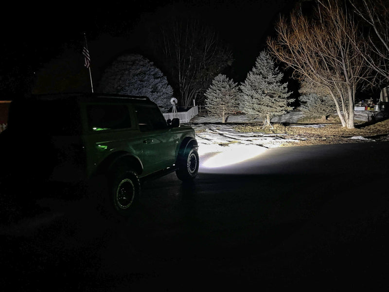 Load image into Gallery viewer, 2021+ Ford Bronco Modular Bumper Dual Function Fog Light Kit
