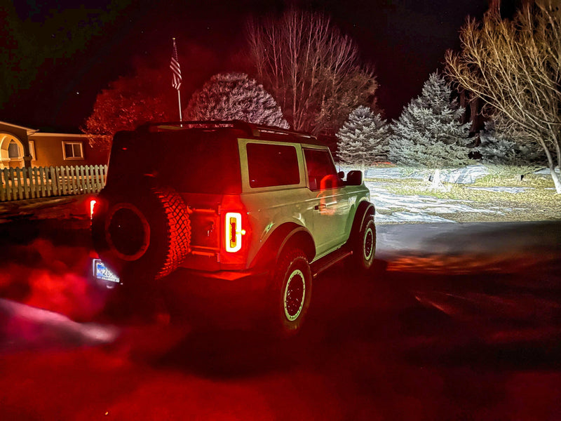 Load image into Gallery viewer, 2021+ Ford Bronco Modular Bumper Dual Function Fog Light Kit
