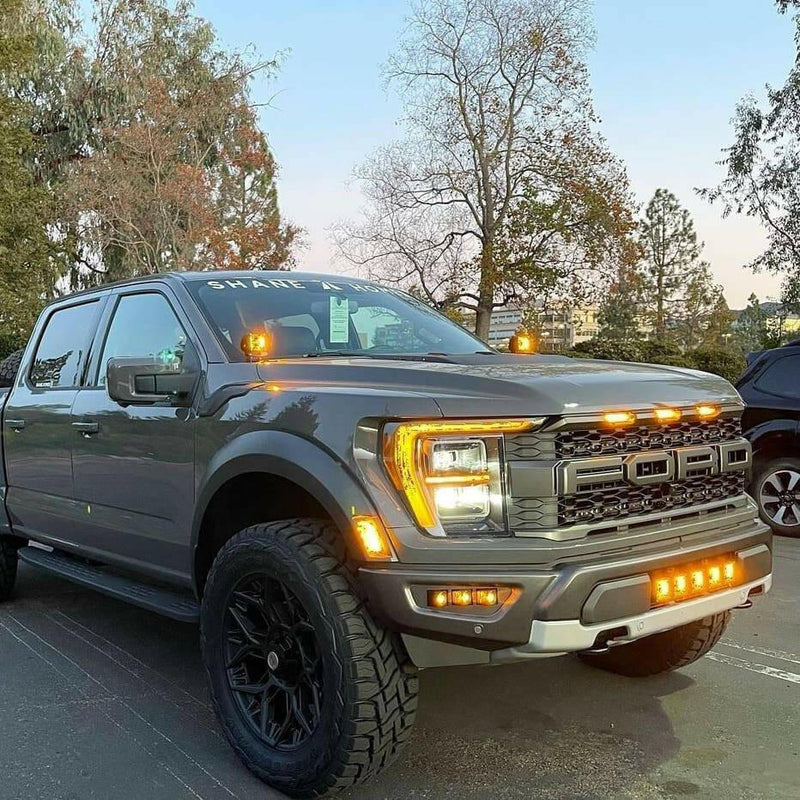 Load image into Gallery viewer, 2021-2023 Ford Raptor Gen 3 Hood Mount/Ditch Lights/Pillars
