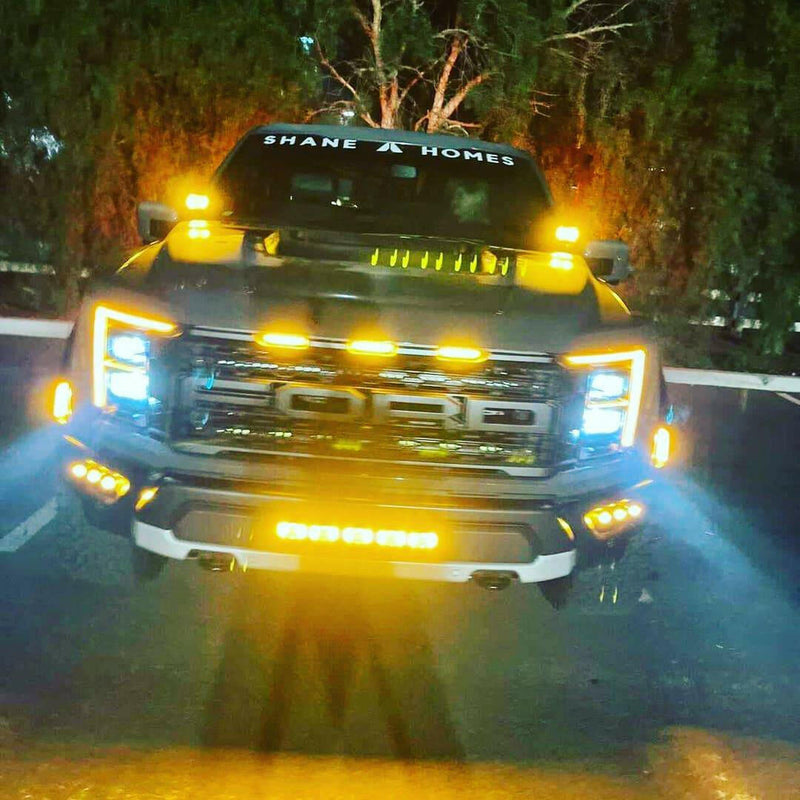 Load image into Gallery viewer, 2021-2023 Ford Raptor Gen 3 Hood Mount/Ditch Lights/Pillars
