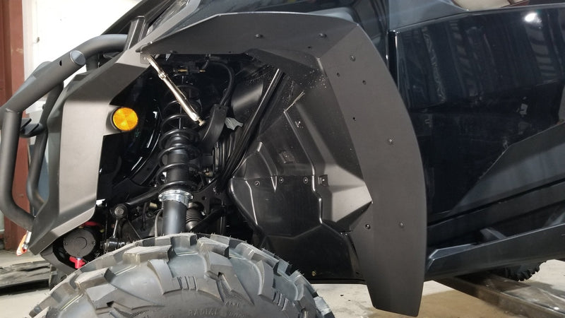 Load image into Gallery viewer, Trail Armor Mud Flap Fender Extensions for 2021-22 Can-Am Commander XT / DPS / Max
