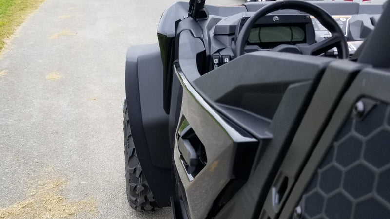 Load image into Gallery viewer, Trail Armor Mud Flap Fender Extensions for 2021-22 Can-Am Commander XT / DPS / Max
